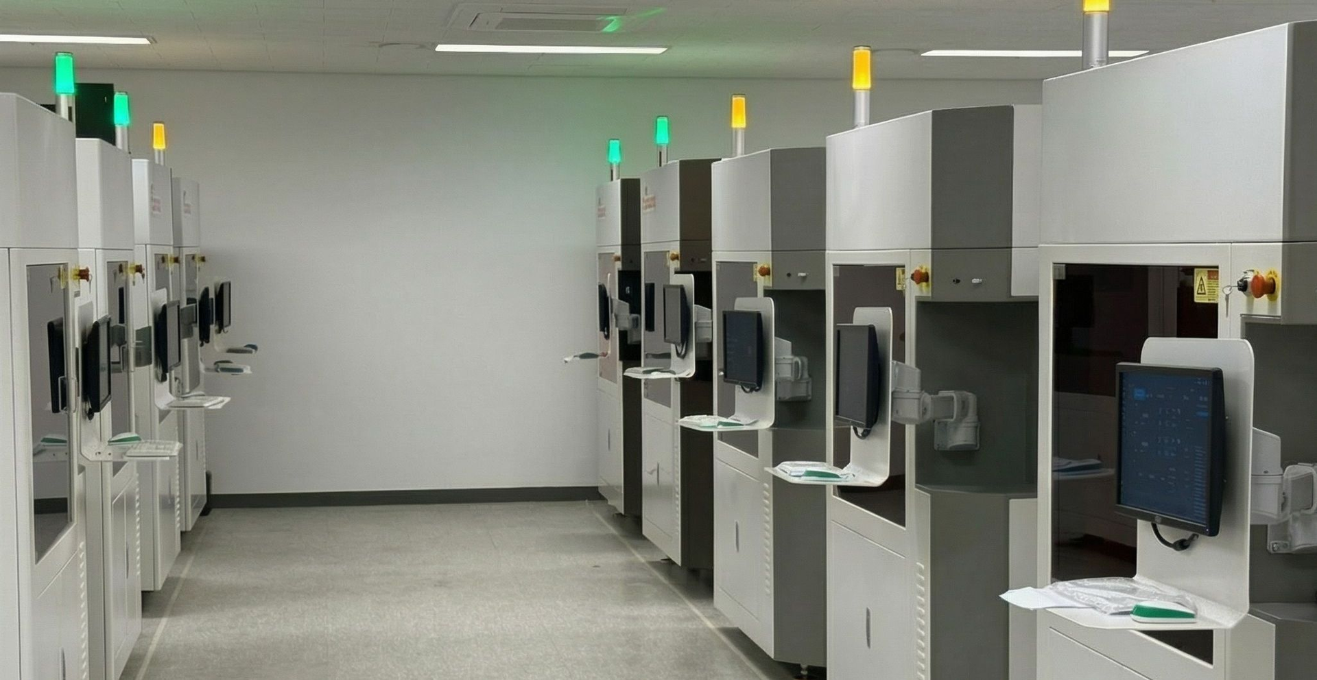 Creallo in-house factory and global partner network for mass-production infrastructure